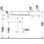 Umywalka 60x40 cm prostokątna meblowa biała 2383600079 Duravit Qatego zdj.3