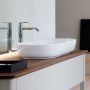 Umywalka 80x40 cm owalna nablatowa biała 0379800000 Duravit Luv zdj.10