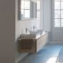 Umywalka 60x47 cm prostokątna ścienna-meblowa biała 2353600079 Duravit DuraSquare zdj.9