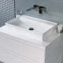 Umywalka 60x40 cm prostokątna nablatowa biała CEEX4902600WH Excellent Rima 2.0 zdj.4