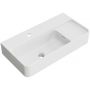 Umywalka 60x31 cm prostokątna nablatowa biała CENL3519600WH Excellent Ness zdj.1