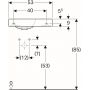 Umywalka prostokątna 53x31 cm 124053000 Geberit iCon zdj.4