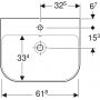 Umywalka 500230011 Geberit Smyle zdj.4
