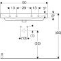 Umywalka 500250018 Geberit Smyle Square zdj.4