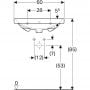 Umywalka 500620018 Geberit Acanto zdj.3