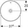 Umywalka 500700002 Geberit Variform zdj.5