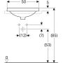 Umywalka 500713002 Geberit Variform zdj.3