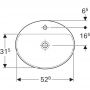 Umywalka 500722012 Geberit Variform zdj.4