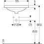 Umywalka 500740002 Geberit Variform zdj.3