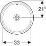 Umywalka 500744002 Geberit Variform zdj.5