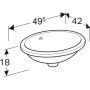 Umywalka 500749002 Geberit Variform zdj.2