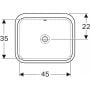 Umywalka 500761012 Geberit Variform zdj.5