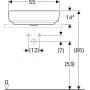 Umywalka 500771002 Geberit Variform zdj.3