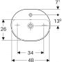 Umywalka 500775002 Geberit Variform zdj.2