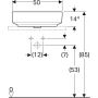 Umywalka 500776012 Geberit Variform zdj.3