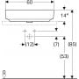 Umywalka 500778002 Geberit Variform zdj.3