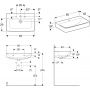 Umywalka 501891007 Geberit Selnova Compact zdj.2