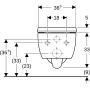 Miska WC wisząca bez kołnierza biały połysk 503233001 Geberit iCon zdj.4