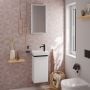 Umywalka 36x25 cm prostokątna ścienna-meblowa biała 60314450 Hansgrohe Xelu Q zdj.6