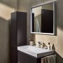 Umywalka 80x48 cm prostokątna ścienna-meblowa biała 60318450 Hansgrohe Xelu Q zdj.4