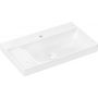 Umywalka 80x48 cm prostokątna ścienna-meblowa biała 60320450 Hansgrohe Xelu Q zdj.1