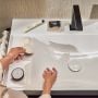 Umywalka 80x48 cm prostokątna ścienna-meblowa biała 60320450 Hansgrohe Xelu Q zdj.5
