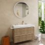 Umywalka 100x48 cm prostokątna ścienna-meblowa biała 60321450 Hansgrohe Xelu Q zdj.7