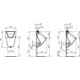 Pisuar K553901 Ideal Standard Ecco zdj.2