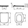 Deska sedesowa wolnoopadająca T500358 Ideal Standard I Life B zdj.2