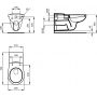 Miska WC wisząca V340401 Ideal Standard zdj.2