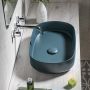 Umywalka 55x36 cm owalna nablatowa 10NF650552P Isvea Infinity zdj.8