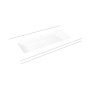Umywalka 86.9x38.2 cm prostokątna podblatowa biała 902406003001 Kaldewei Cono zdj.1