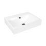Umywalka 60x46 cm prostokątna ścienna biała 904306013001 Kaldewei Silenio zdj.1