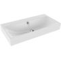 Umywalka 90x46 cm prostokątna ścienna biała 904406003001 Kaldewei Silenio zdj.1