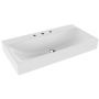 Umywalka 90x46 cm prostokątna ścienna biała 904406273001 Kaldewei Silenio zdj.1