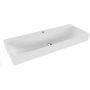 Umywalka 120x46 cm prostokątna ścienna biała 904506303001 Kaldewei Silenio zdj.1