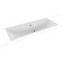 Umywalka 120x46 cm prostokątna nablatowa biała 906406033001 Kaldewei Silenio zdj.1