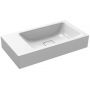 Umywalka 55x30 cm prostokątna ścienna biała 908006433001 Kaldewei Cono zdj.1