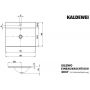 Umywalka 60x46 cm prostokątna wpuszczana biała 907706303001 Kaldewei Silenio zdj.2