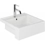 Umywalka 46x46 cm kwadratowa wpuszczana biała 57W0143 Kludi Resa zdj.1