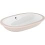 Umywalka 60x36 cm owalna podblatowa biała 59W0443 Kludi Resa zdj.1