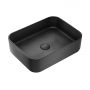 Umywalka 50x38.5 cm prostokątna nablatowa czarna KB144400BK Kronenbach Cube zdj.1
