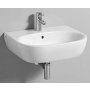 Umywalka 65x47.5 cm półokrągła biały 223465600 Keramag 4U zdj.1