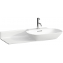 Umywalka 90x45 cm owalna ścienna biała H8133010001041 Laufen Ino zdj.1