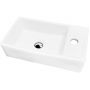 Umywalka 42x23 cm prostokątna nablatowa biała 5900378345688 LaVita Gila zdj.1