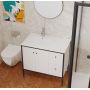 Umywalka 91x46.5 cm prostokątna meblowa biała 5900378339922 LaVita Mime zdj.3