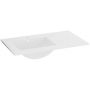 Umywalka 91x46.5 cm prostokątna meblowa biała 5900378339922 LaVita Mime zdj.1