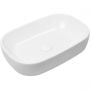 Umywalka 54x36 cm owalna nablatowa biała 40304000 Oltens Jurong zdj.1