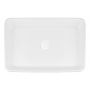Umywalka 60.5x35 cm prostokątna nablatowa biała 40306000 Oltens Lustra zdj.3