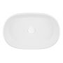 Umywalka 55x34 cm owalna nablatowa biała 40811000 Oltens Lom zdj.3